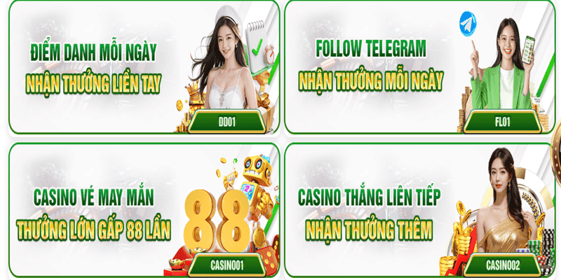 Ngập tràn khuyến mãi tại sảnh casino live qq88